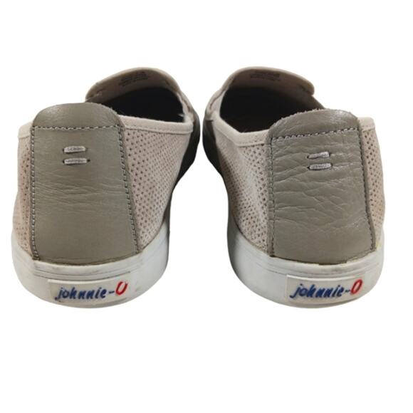 S2428 GUC $128 Johnnie-O Stealth Suede Sneakers size 9M - Picture 10 of 11